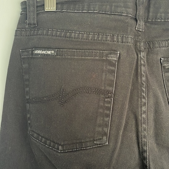 JORDACHY Black Lo-Rise Stretch Jeans Size 11/12 Petite - Picture 9 of 13
